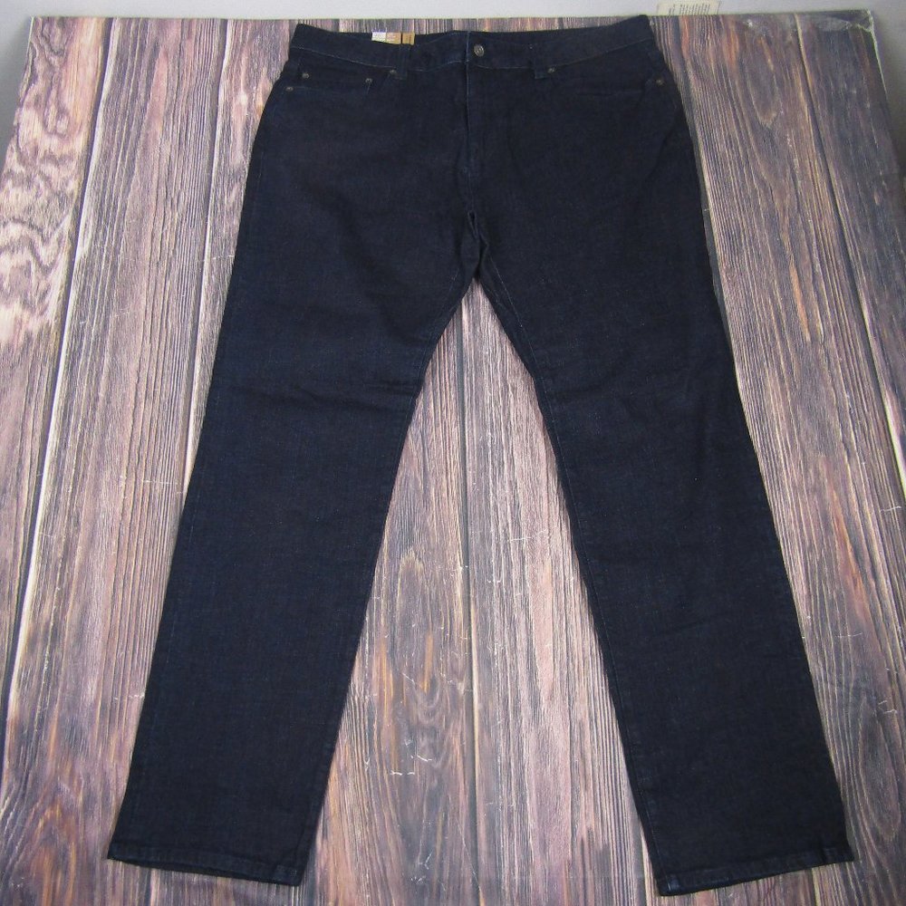 Prana NEW‎ NWT Mens 40x32 Hillgard Slim Fit Jeans Tapered Leg Blue Rinse Wash